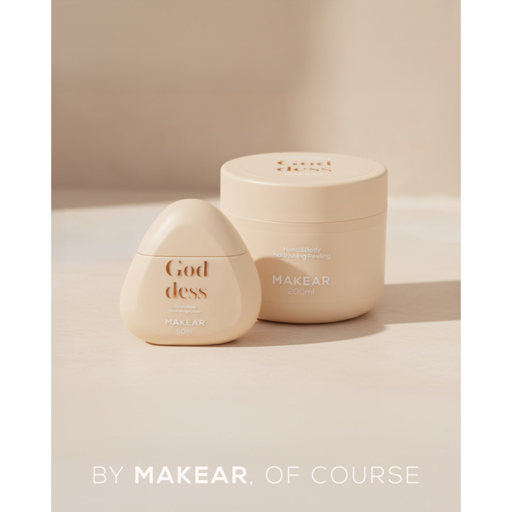 MAKEAR 200ml Odżywczy Peeling do Dłoni i Ciała Bloom
