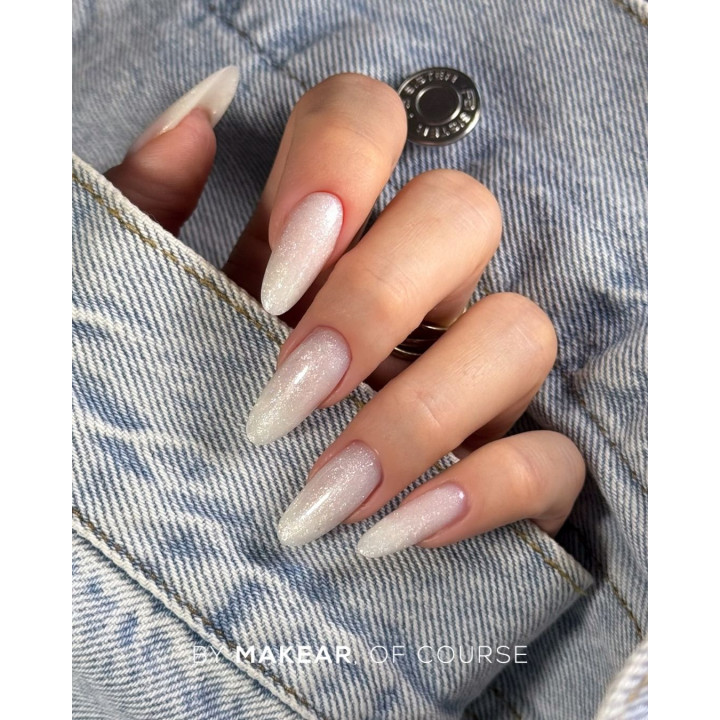 Makear Challengel Shimmer Milky HG11 - żel budujący 15ml