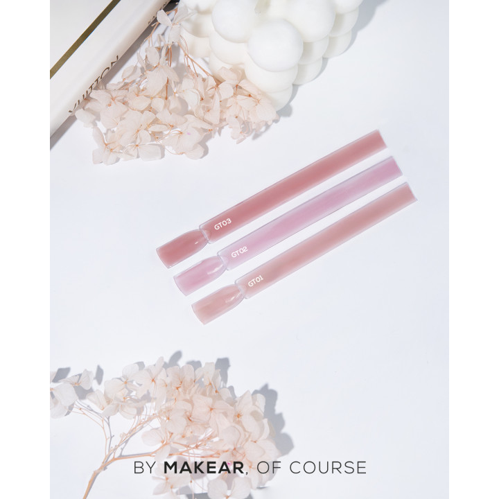 MAKEAR 15ml GT02 Secret Pink - żel tiksotropowy Geltix