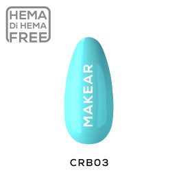 MAKEAR 8ML RUBBER B. TURQUOISE