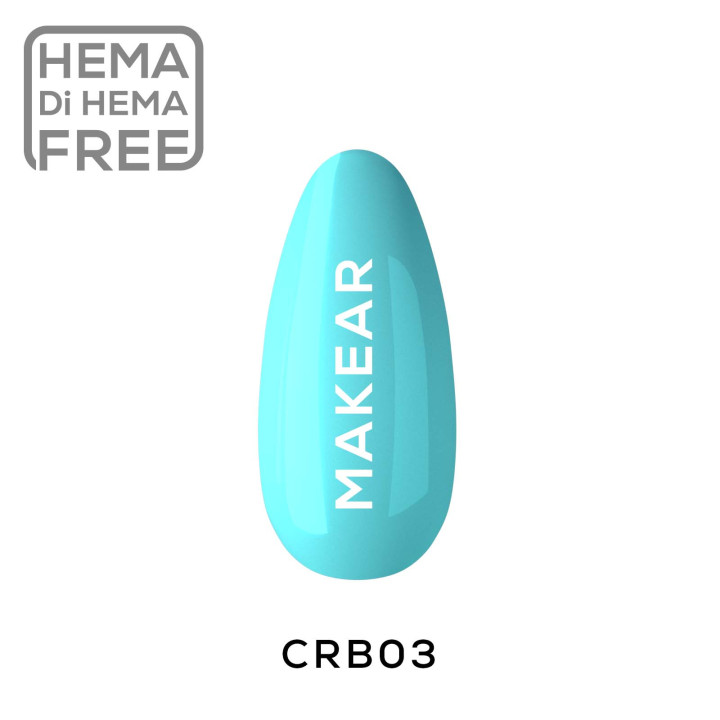 MAKEAR 8ML RUBBER B. TURQUOISE