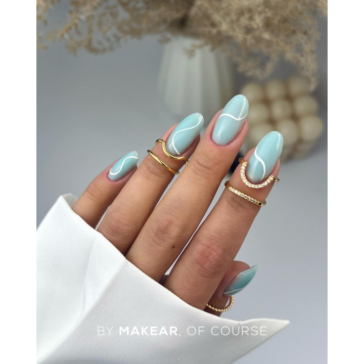 MAKEAR 8ML RUBBER B. TURQUOISE