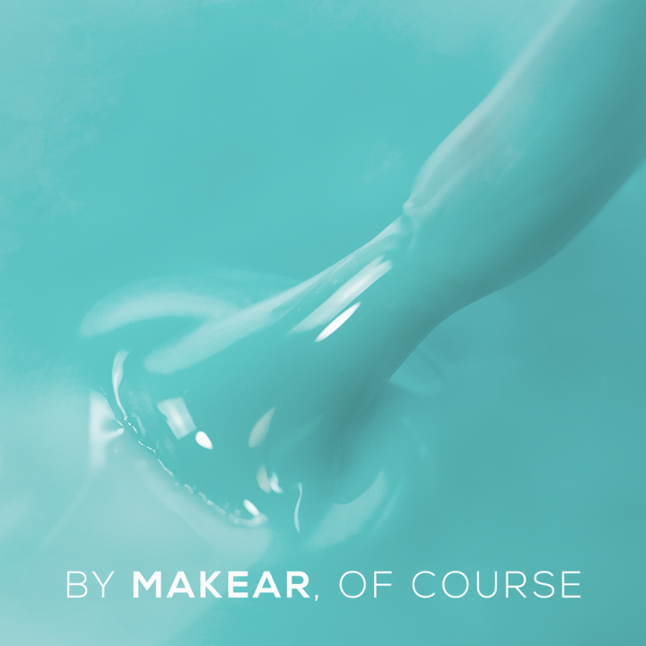 MAKEAR 8ML RUBBER B. TURQUOISE