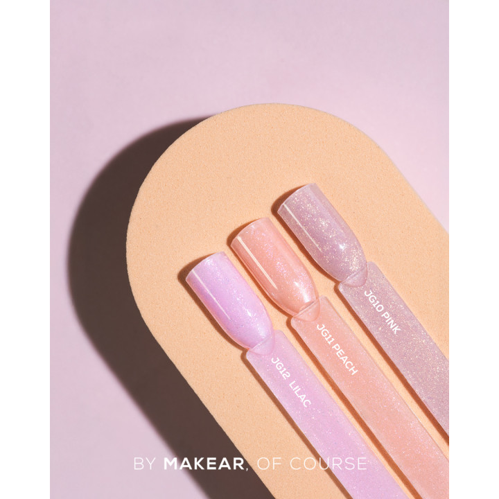 MAKEAR 15ml ŻEL GALARETKA JG10 SHINE PINK