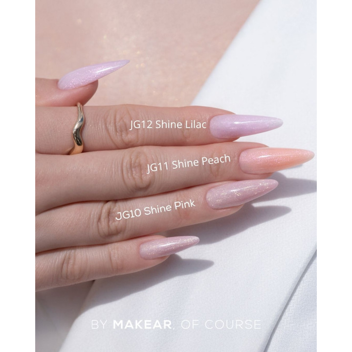 MAKEAR 15ml ŻEL GALARETKA JG10 SHINE PINK