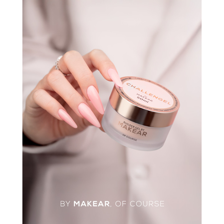 Makear Challengel HG02 MILKY PEACH - żel budujący 15ml