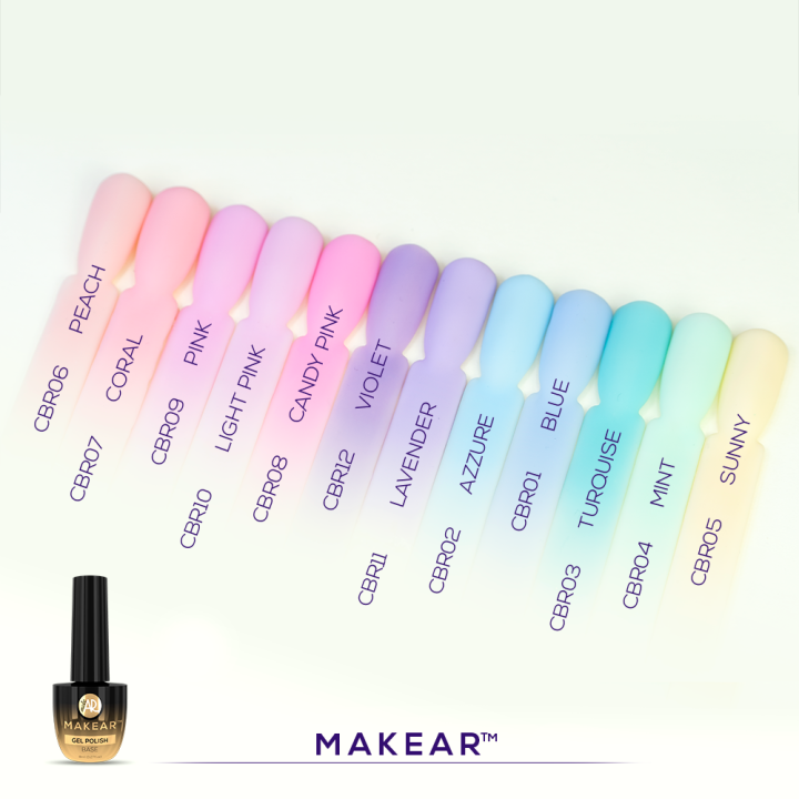 MAKEAR 8ML RUBBER B. BLUE