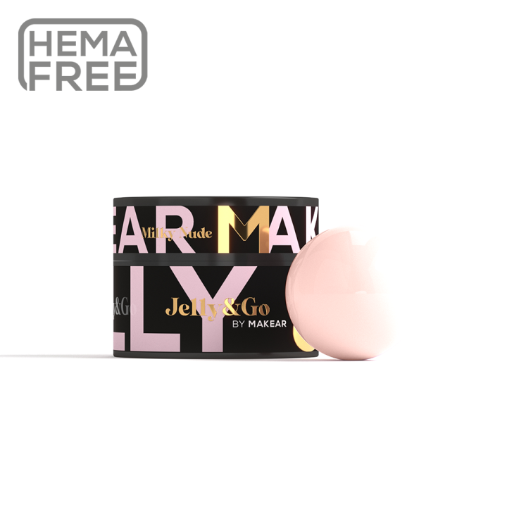MAKEAR 50 ML ŻEL GALARETKA JELLY&GO JG03 MILKY NUDE