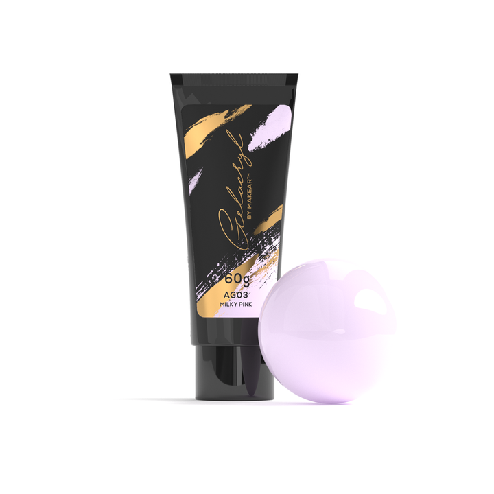 Makear Akrylożel do paznokci Milky Pink Gelacryl AG03 - 60g