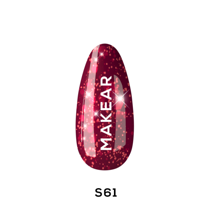 Makear S61 Cherry Star Lakier hybrydowy 8ml