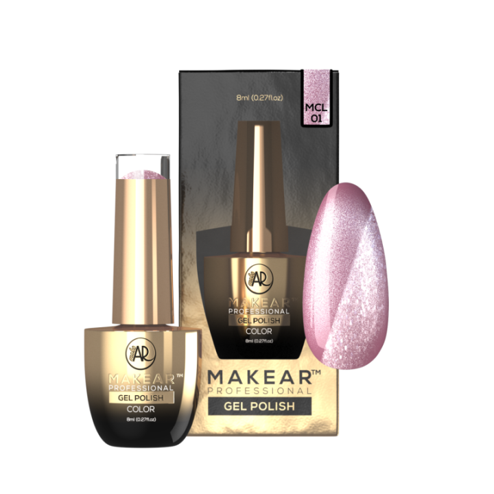 Makear MCL01 Toe Beans Lakier Hybrydowy CatEye 8ml