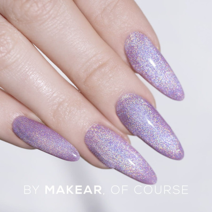 Makear Lakier Hybrydowy HC02 Holo Cat Eye 8ml