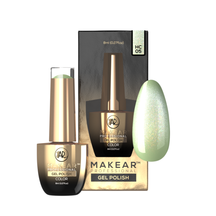 Makear Lakier Hybrydowy HC05 Holo Cat Eye 8ml