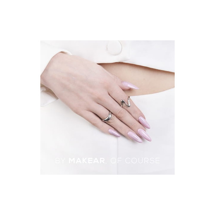 Makear Top No Wipe Cat Eye Silver 8ml