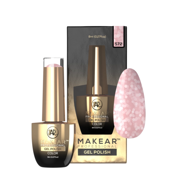 Makear Lakier hybrydowy S72 Lovers Whisper 8ml