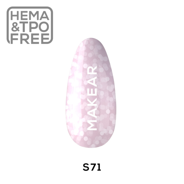 Makear Lakier hybrydowy S71 First Look 8ml