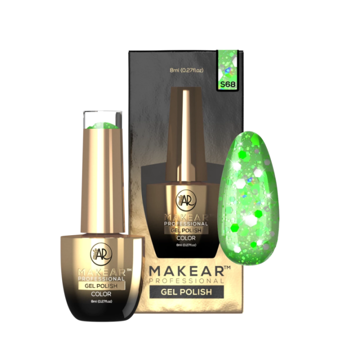 Makear S68 Lakier hybrydowy 8ml Princess