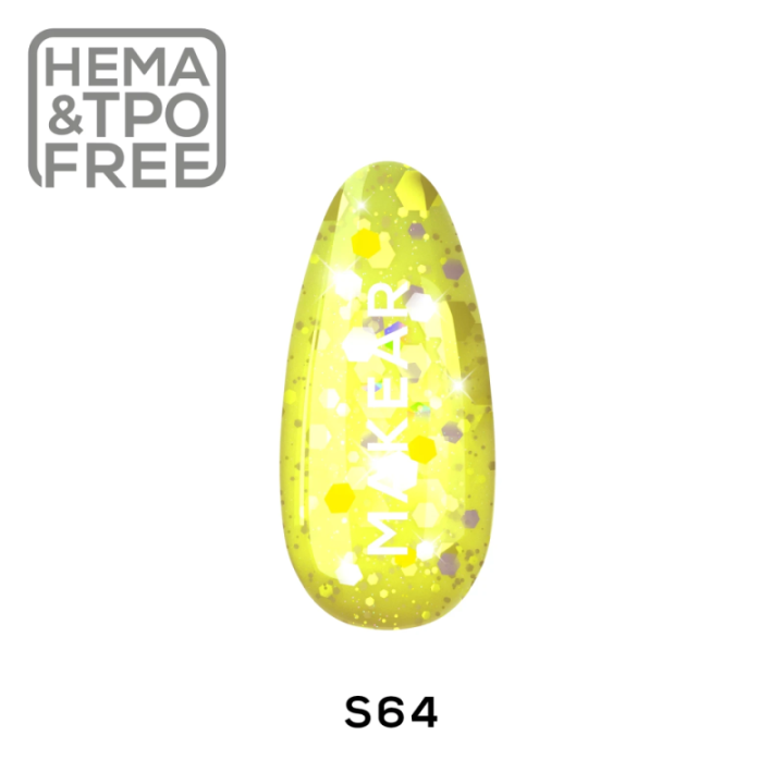 Makear S64 Lakier hybrydowy 8ml Princess