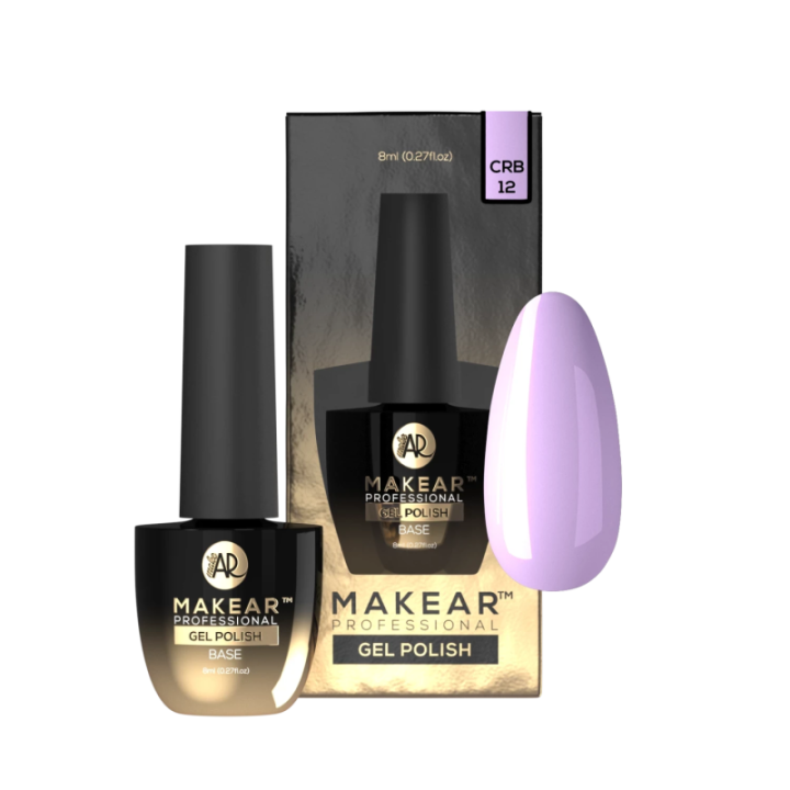 Makear Baza Rubber CRB12 Violet 8ml