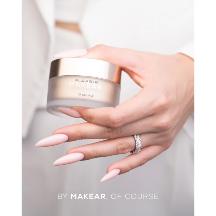 Makear Challengel Milky Peach HG02 - żel budujący 15 ml