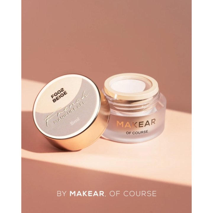 Makear French Manicure Gel Beige FG02 5 ml