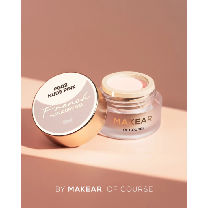 Makear French Manicure Gel Nude Pink FG03 5 ml