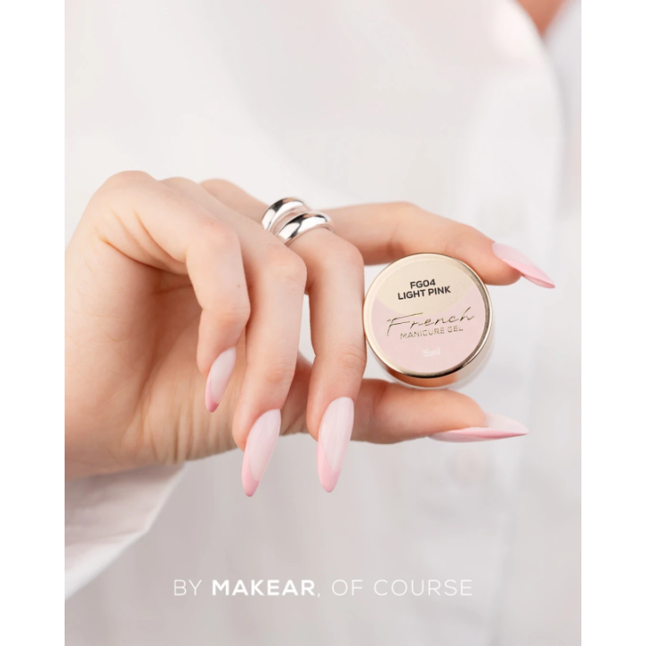 Makear French Manicure Gel Light Pink FG04 5 ml