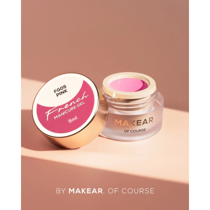 Makear French Manicure Gel Pink FG05 5 ml