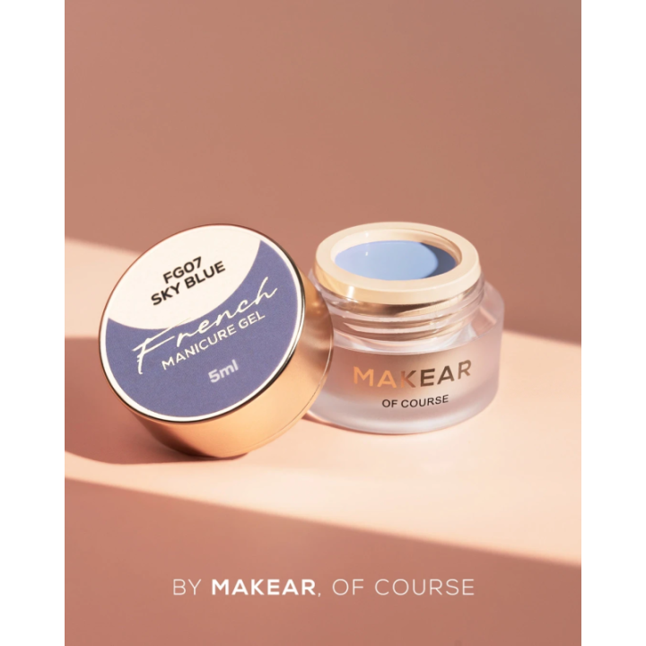 Makear French Manicure Gel Sky Blue FG07 5 ml