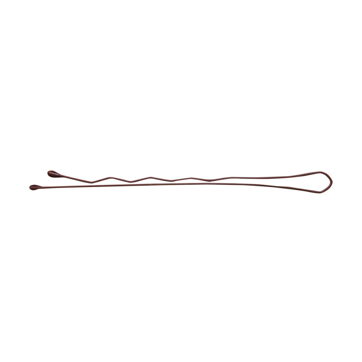Wsuwki fryzjerskie do włosów E-58 120 szt 5,6 cm miedziany