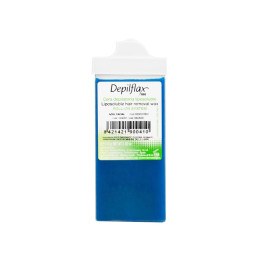 Wosk do depilacji Depilflax 100 Azul wąska rolka 110 g