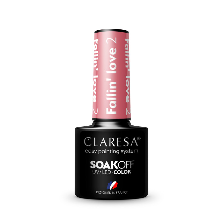 CLARESA Lakier hybrydowy FALLIN""LOVE 2 -5g