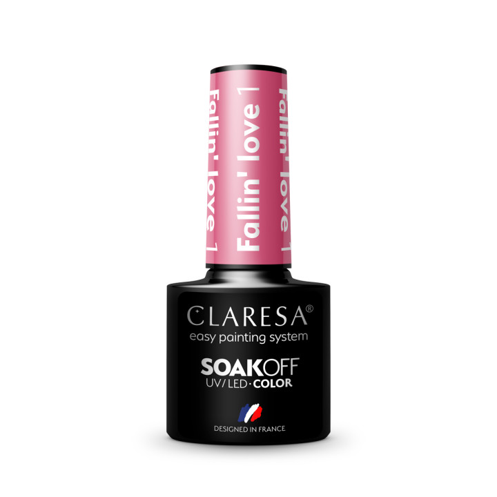 CLARESA Lakier hybrydowy FALLIN""LOVE 1 -5g