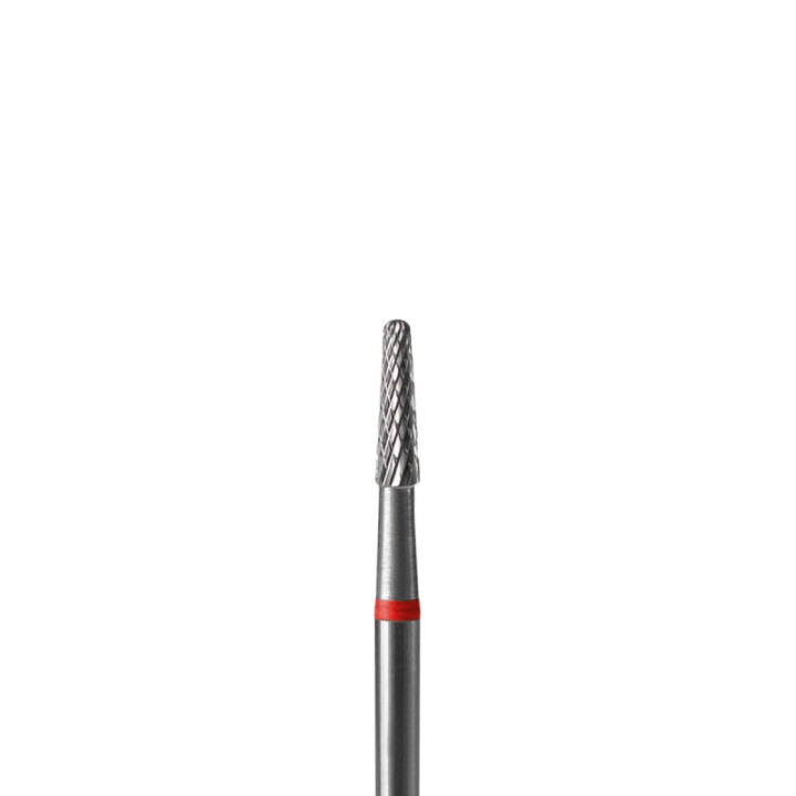 Staleks Frez FT71R023/8 stożek 2,3mm/8 czerwony