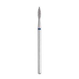 Staleks Frez diamentowy FA11B021/8K płomyk ostry 2,1mm/8 niebieski