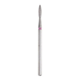 Staleks Frez diamentowy FA10R021/8K płomyk 2,1mm/8 Czerwony