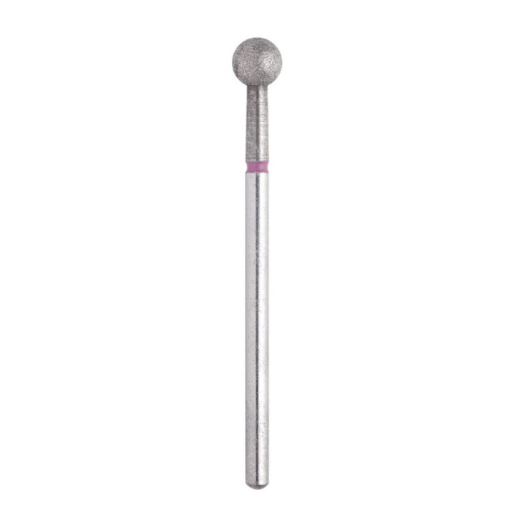 Staleks Frez diamentowy FA01R050K kulka 5mm czerwona