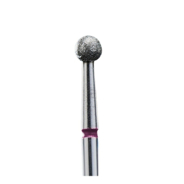 Staleks Frez diamentowy FA01R035K kulka 3,5mm czerwona