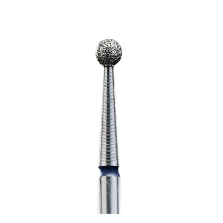 Staleks Frez diamentowy FA01B027 kulka 2,7mm niebieska