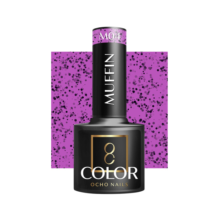 OCHO NAILS Lakier hybrydowy muffin M04 -5 g
