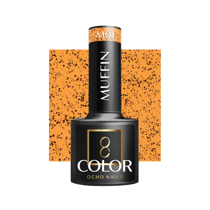 OCHO NAILS Lakier hybrydowy muffin M01 -5 g