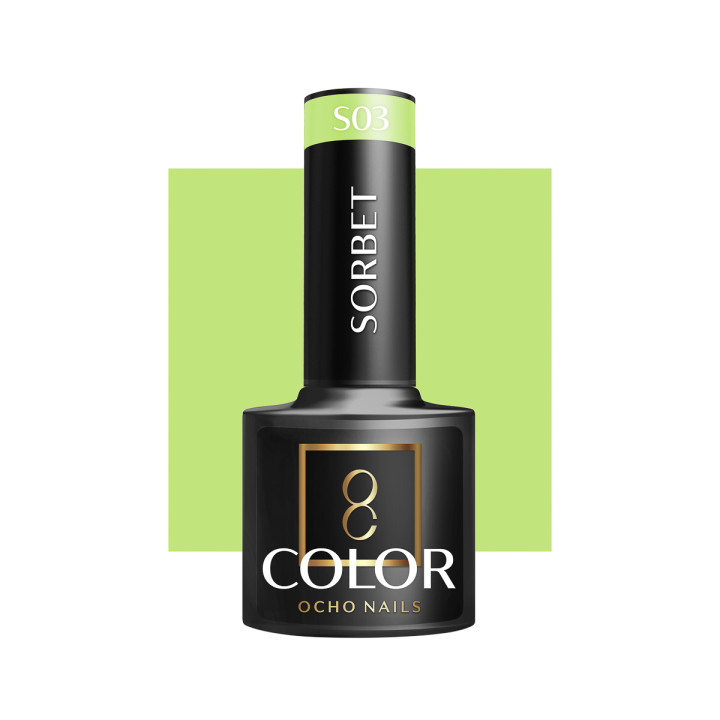 OCHO NAILS Lakier hybrydowy SORBET S03 -5g