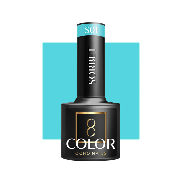 OCHO NAILS Lakier hybrydowy SORBET S01 -5 g