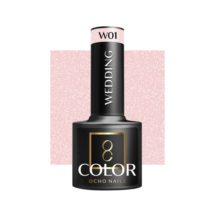 OCHO NAILS Lakier hybrydowy wedding W01 -5 g