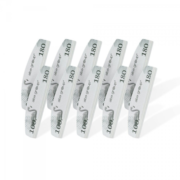 Aba Group Sweet polerka mini PÓŁKSIĘŻYC 100/180 - FLAMING, 10 sztuk