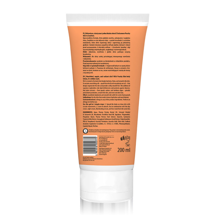 Apis PEACHY SKIN Nawilżający balsam do ciała 200 ml
