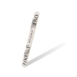 Aba Group PROSTY 100/180 Pilnik do paznokci STANDARD - FLAMING 1 szt.
