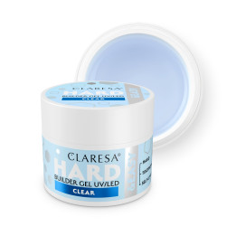 Claresa Żel budujący Hard&easy builder gel clear 12g