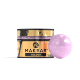 Żel do paznokci Makear GG24 Glitter Lila Rose - Gel&Go 50ml