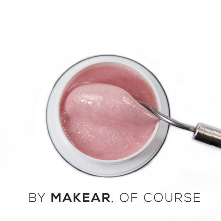 Żel do paznokci Makear GG21 Glitter Ice Pink - Gel&Go 50ml